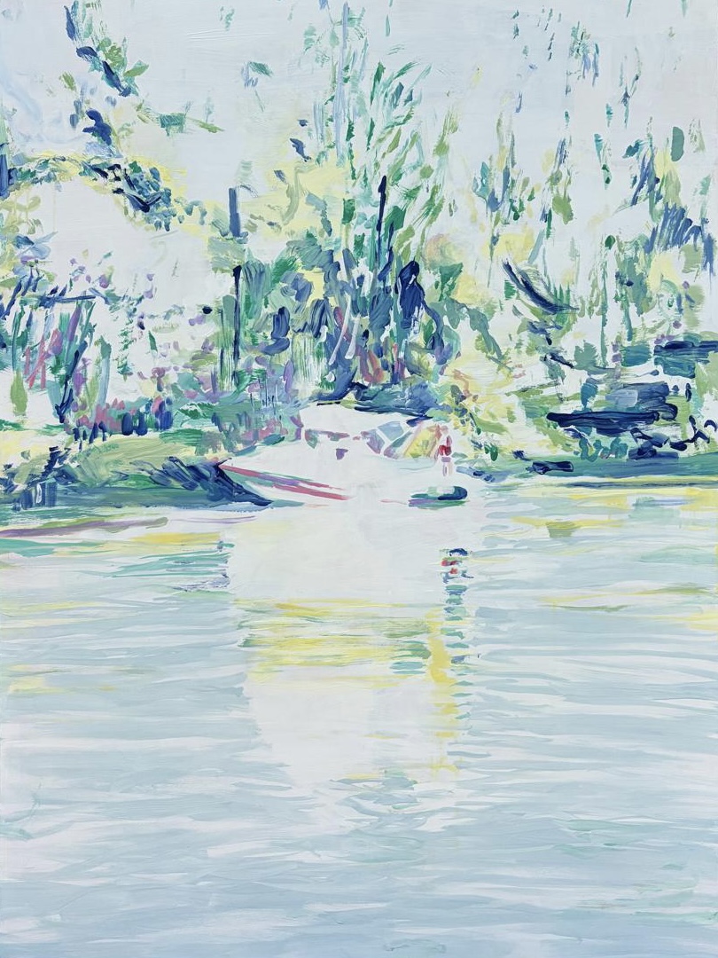 Becalmed mint by Hilde Vanhees
